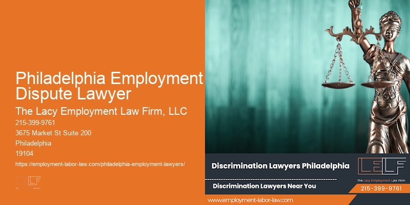 Philadelphia Employment Dispute Lawyer
