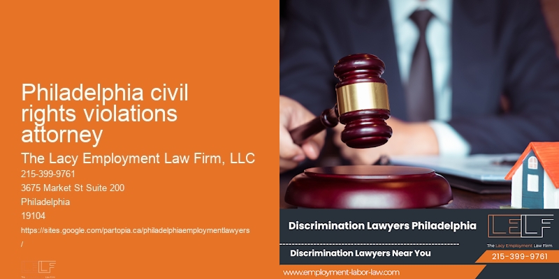 Philadelphia civil rights violations attorney