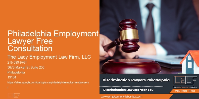 Philadelphia Employment Lawyer Free Consultation