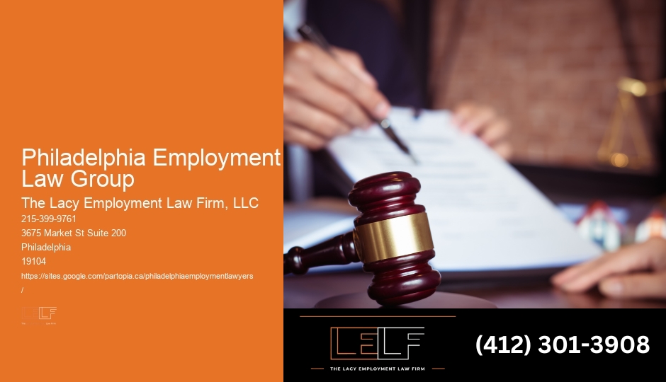 Employment litigation specialist Philadelphia