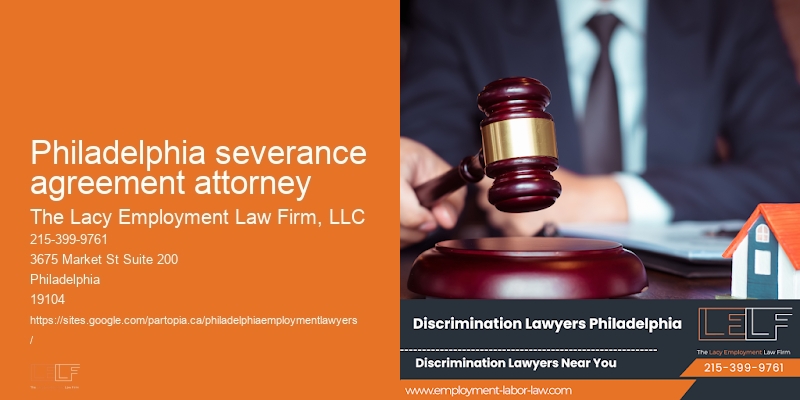 Philadelphia severance agreement attorney