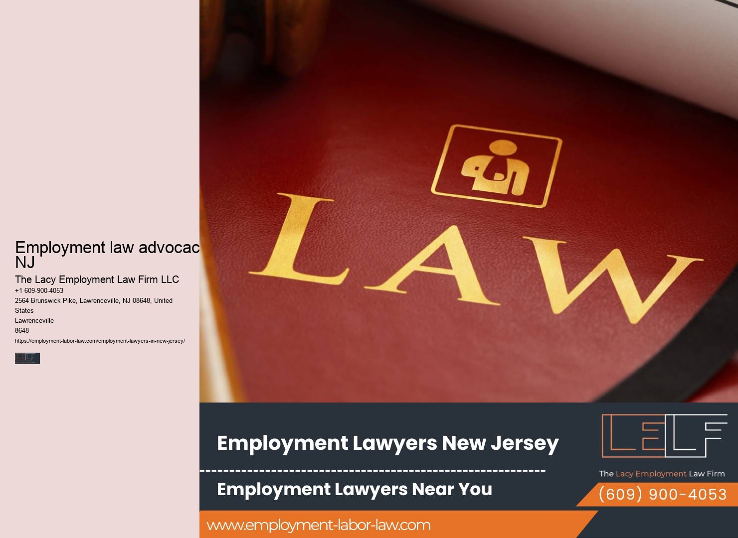 NJ employment dispute attorney
