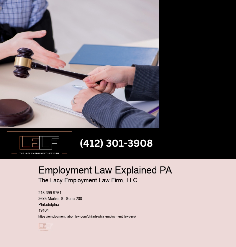 Philadelphia job termination legal advice