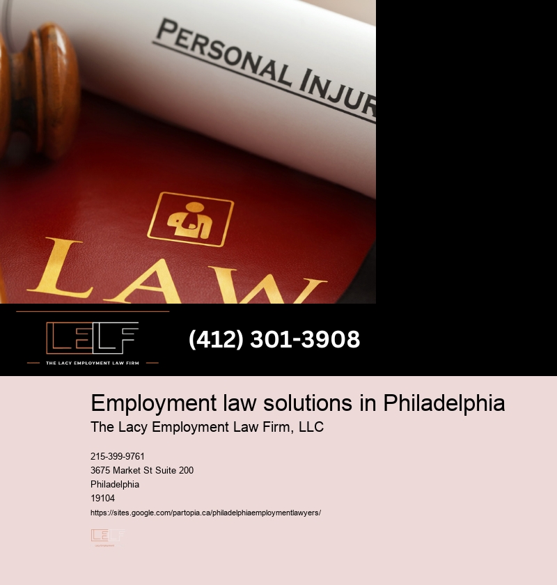 Employment law consultation for Philly professionals