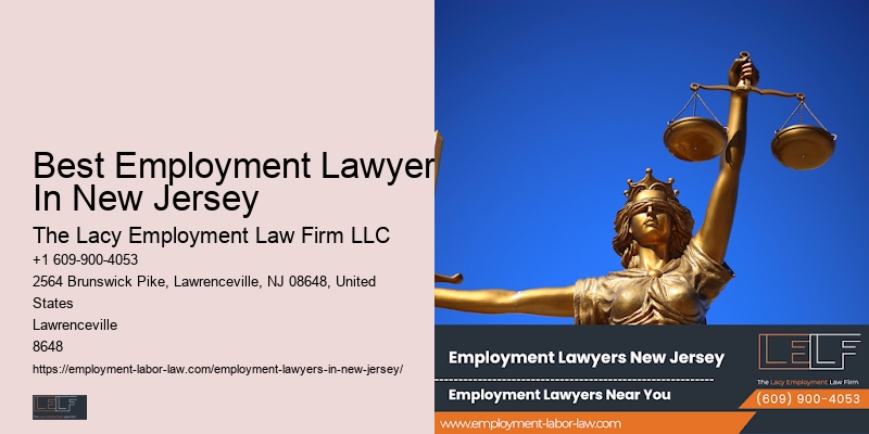 NJ Wrongful Termination Law Firm