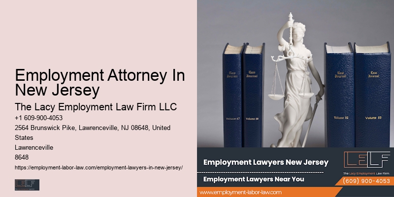 NJ Wrongful Termination Legal Help