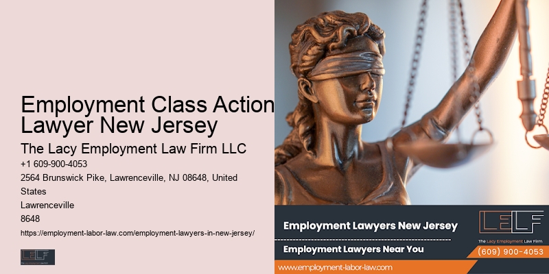 Employment Class Action Lawyer New Jersey Employee Justice Lawyer