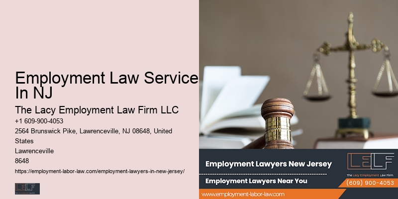 NJ Employment Legal Counsel
