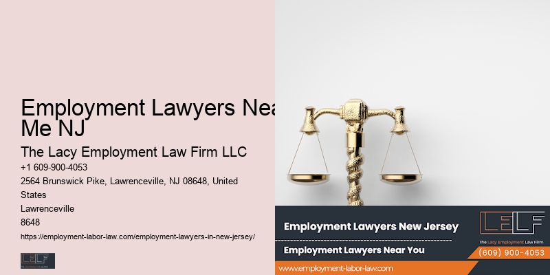 NJ Wrongful Termination Lawsuit Lawyer