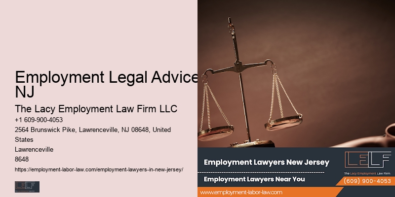 Employment Legal Counsel Employment Legal Advice NJ