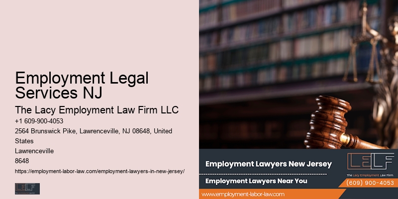 Employment Legal Services NJ Workplace Retaliation Claims