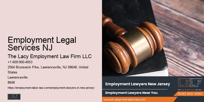 Employment Legal Services NJ Employment Rights Advocate