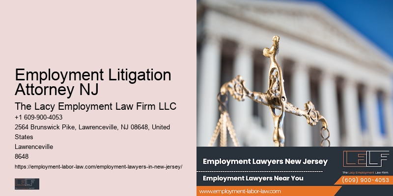 Employment Litigation Attorney NJ Employment Law Consultant
