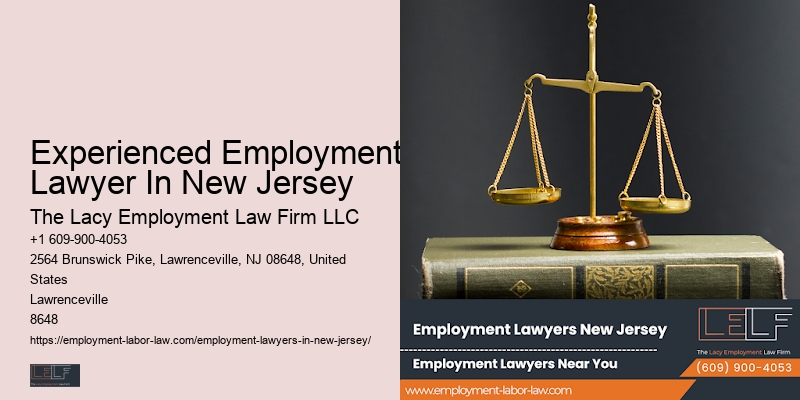 NJ Workplace Lawyer For Employees