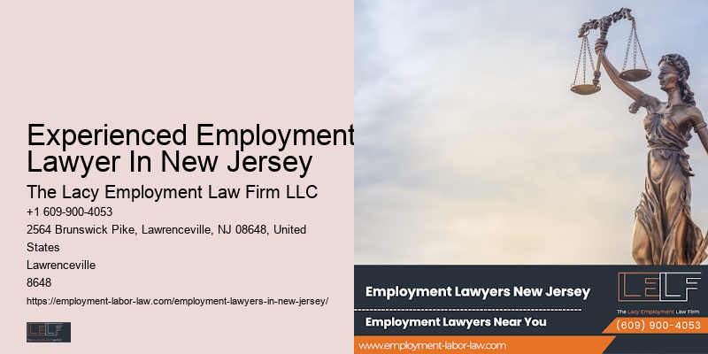 Experienced Employment Lawyer In New Jersey Employment Dispute Expert
