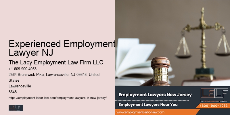 NJ Wrongful Termination Legal Advice