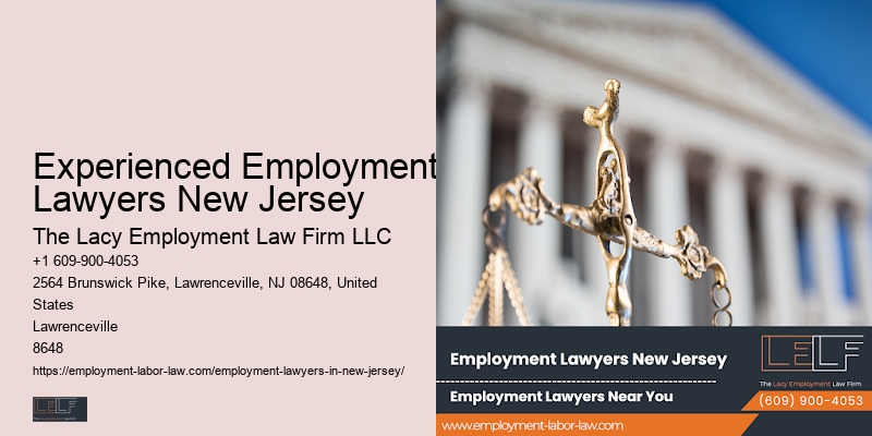 NJ Legal Representation For Employment Issues