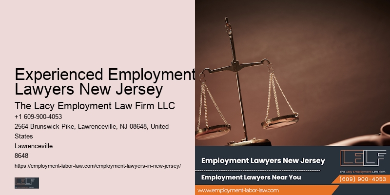 NJ Employment Law Representation Near Me