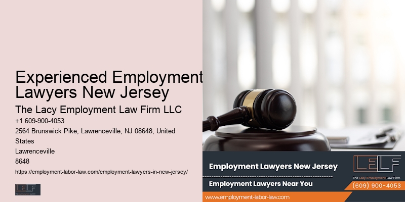 Employment Attorney In Experienced Employment Lawyers New Jersey