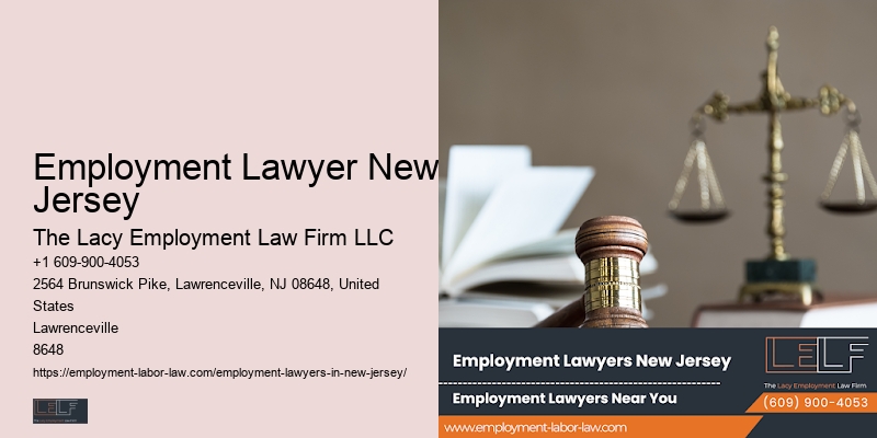 Employment Issues Lawyer Employment Lawyer New Jersey