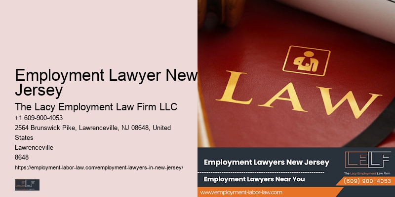 Employment Lawyer New Jersey Wrongful Termination Legal Representation