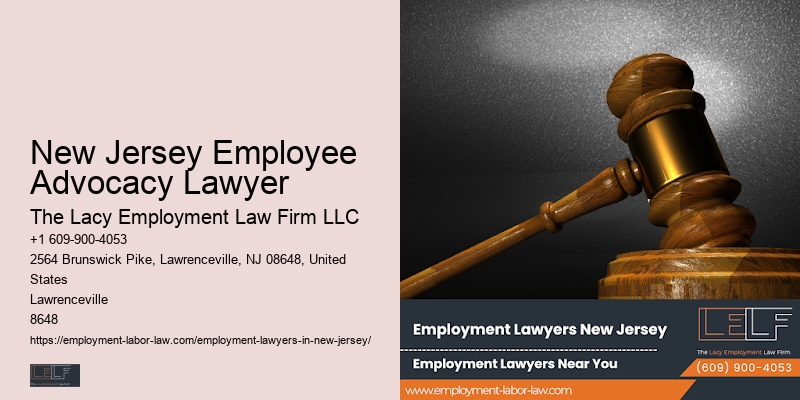 New Jersey Employee Advocacy Lawyer Workplace Fairness Lawyer