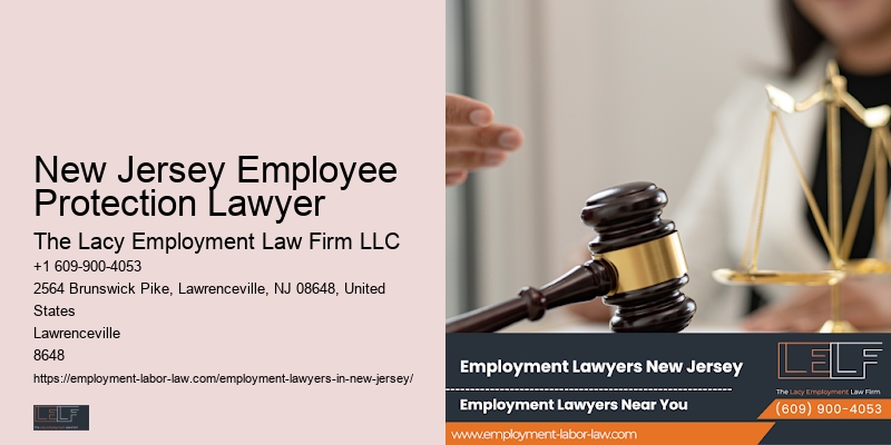 New Jersey Employee Protection Lawyer Workplace Harassment Attorney