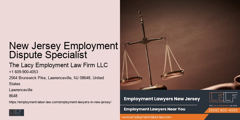 NJ Employment Lawyer For Wrongful Termination