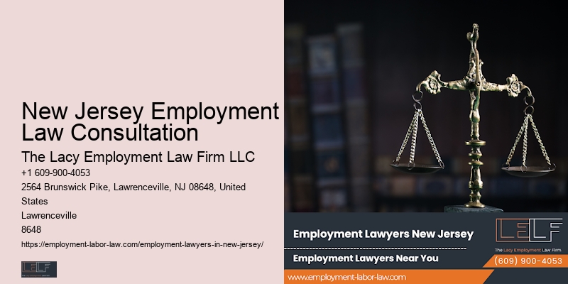 New Jersey Employment Law Consultation Employment Rights Advocate