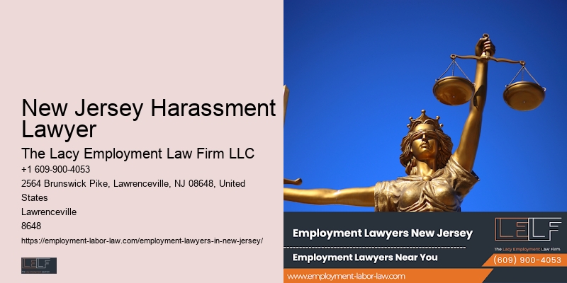 New Jersey Harassment Lawyer Wage Dispute Attorney