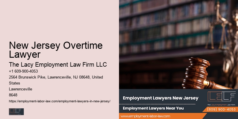New Jersey Overtime Lawyer Hr Compliance Attorney