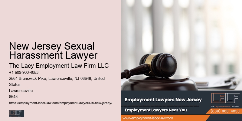 Civil Rights Lawyer New Jersey Sexual Harassment Lawyer