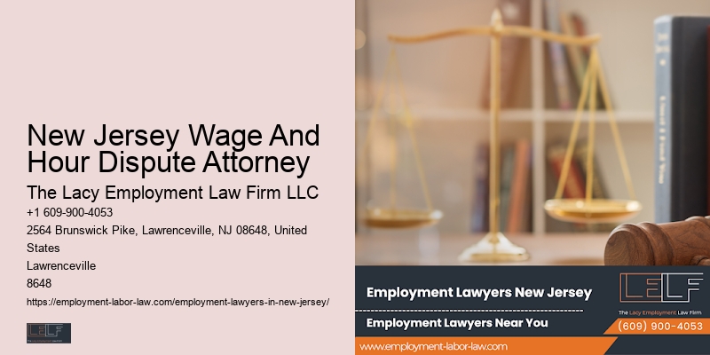 New Jersey Wage And Hour Dispute Attorney Sexual Orientation Discrimination Lawyer