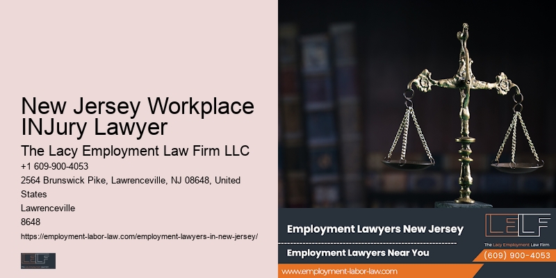 Employment Issues Lawyer New Jersey Workplace INJury Lawyer