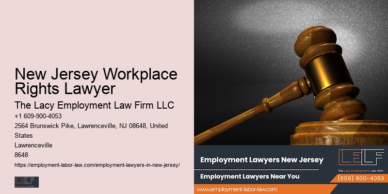 New Jersey Workplace Rights Lawyer Wrongful Job Termination Specialist