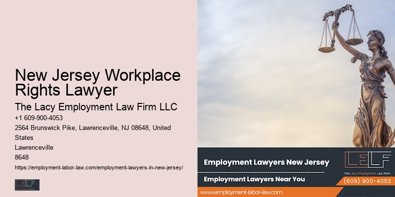New Jersey Workplace Rights Lawyer Employment Contract Lawyer