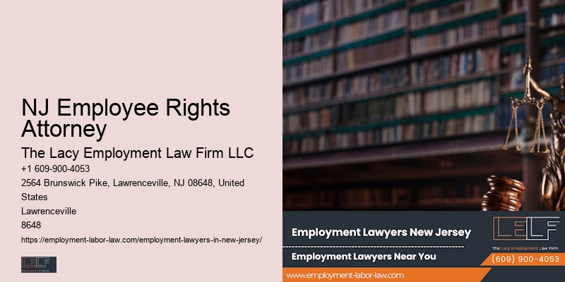 NJ Employee Rights Attorney Employment Claim Lawyer