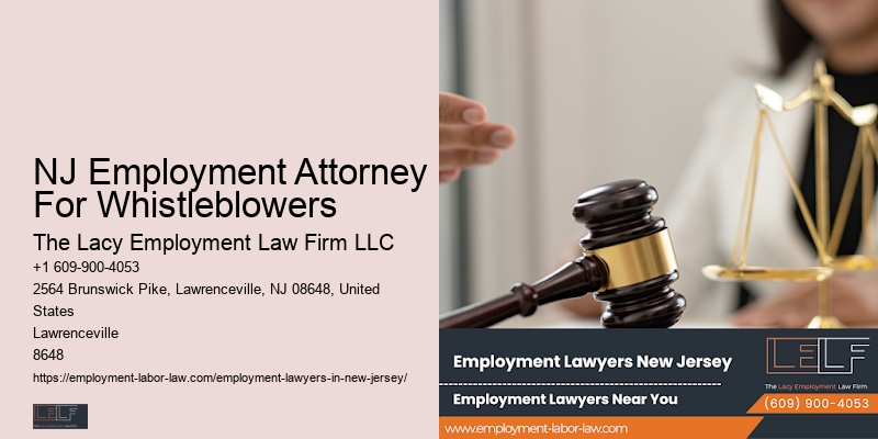 NJ Wrongful Termination Lawyer