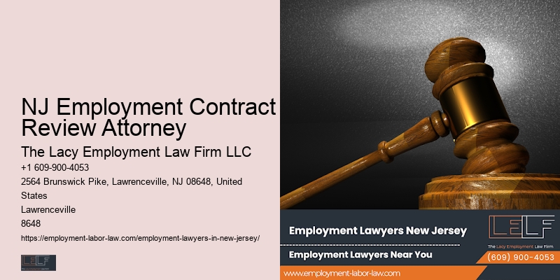 NJ Employment Contract Review Attorney Non-Compete Agreement Lawyer