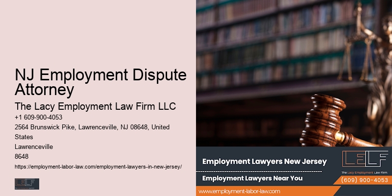 NJ Employee Legal Protection Lawyer