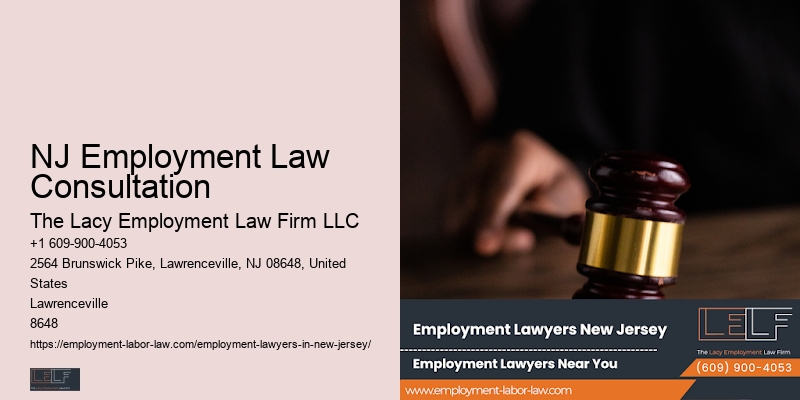 NJ Employment Lawyer Consultation