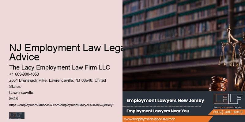 NJ Employment Law Legal Advice Job Termination Expert