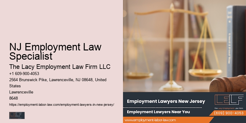 NJ Employment Legal Representation