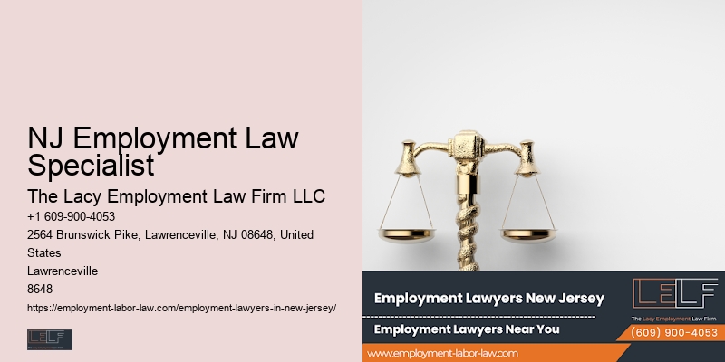 NJ Employment Law Specialist Employer Defense Lawyer