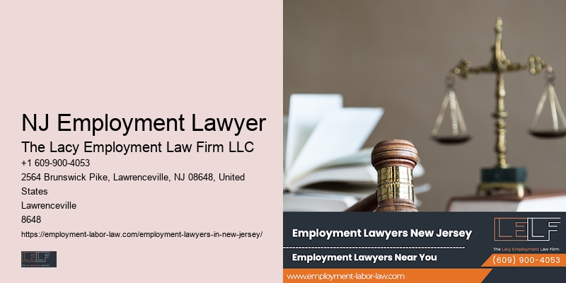 NJ Wrongful Termination Claim Lawyer