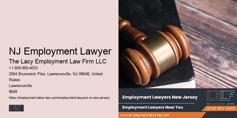 NJ Employment Lawyer For Wrongful Termination