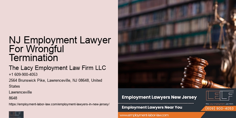 NJ Employment Law Expert Consultation