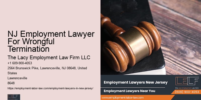 NJ Legal Help For Employment Disputes