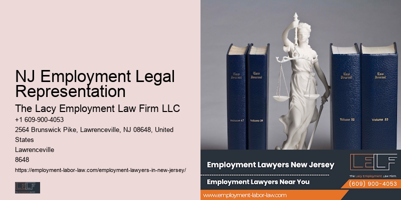 NJ Employment Legal Representation Harassment Lawyer