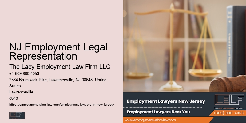 NJ Employment Legal Representation Fmla Lawyer
